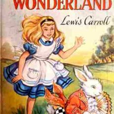 Alice in Wonderland by Lewis Carroll (Vintage 1961 Illustrated Hardcover)