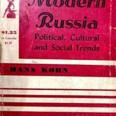 Basic History of Modern Russia by Hans Kohn (Vintage 1957 Edition)