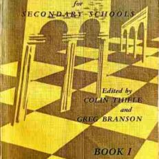One-act plays for secondary schools Book by Colin Thiele (Vintage 1965 Edition)